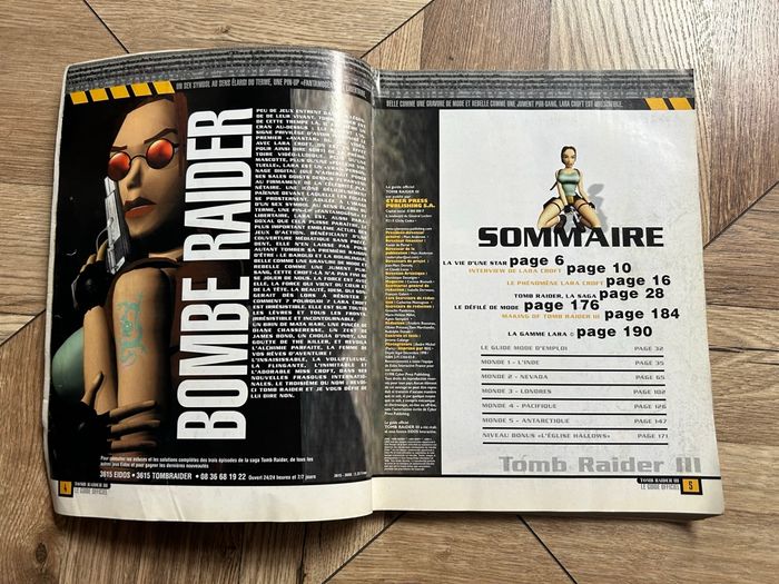 Guide Officiel "Tomb Raider III : Les Aventures de Lara Croft" 🤩 - photo numéro 4
