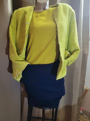 Jupe d'hiver épaisse, bleu marine