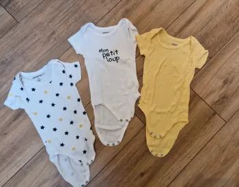 Lot de 3 bodies Orchestra - 12 mois