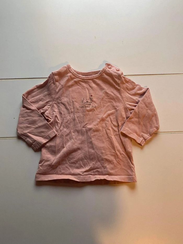 Haut rose kiabi