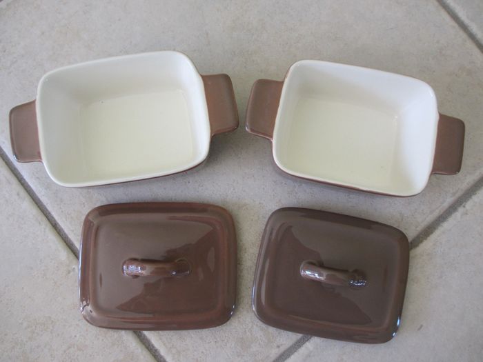 Lot de 2 mini-cocottes rectangulaires - photo numéro 2