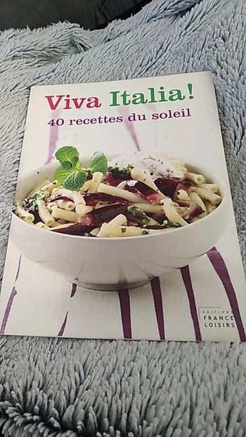Livre de recettes italiennes