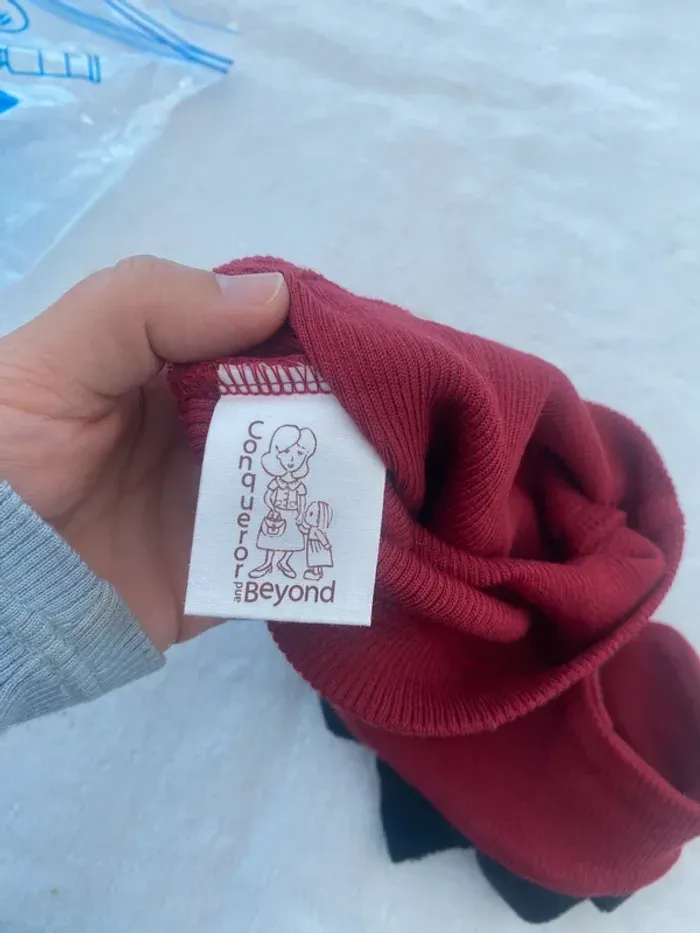 Beanie Dino bonnet raspberry XL/beyonne - photo numéro 5