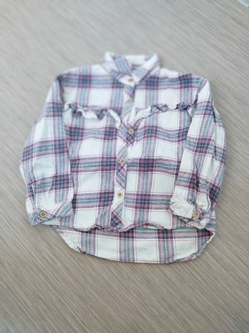 Chemise ou surchemise fille taille 4 ans
