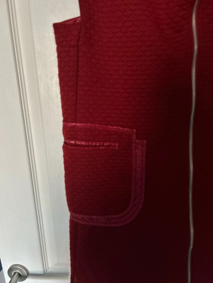 Robe bordeaux vintage 36/38 - photo numéro 2
