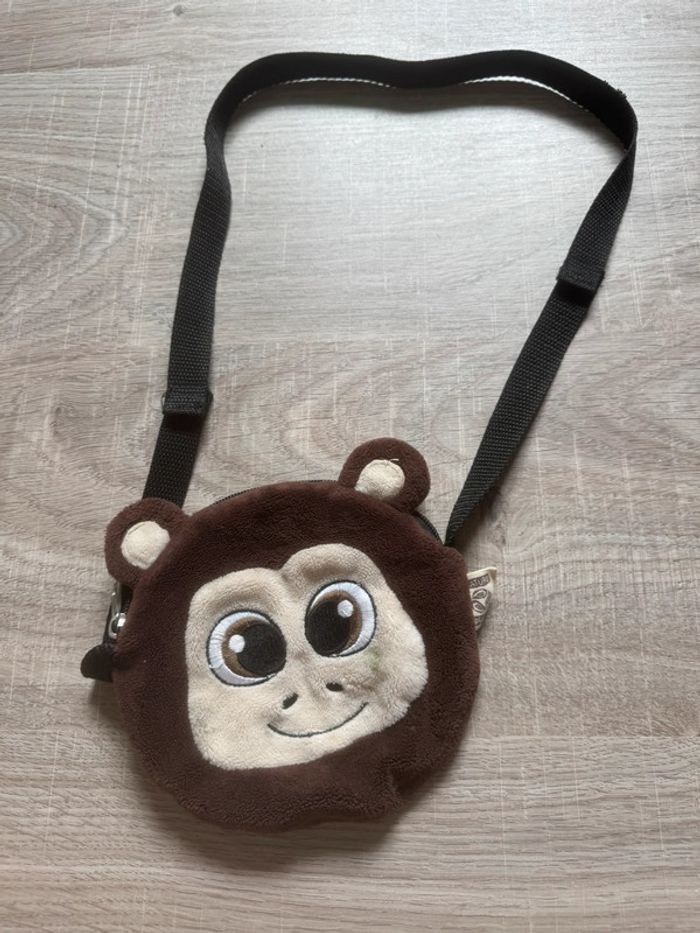 Sac bandoulière singe