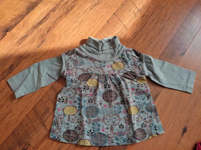 🌺 gros Lot de 14 tee shirts manches longues 6 mois🌺 - photo numéro 5