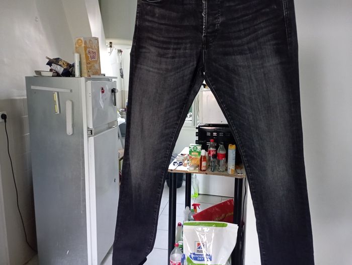 Jean slim de marque Jack & Jones taille l - photo numéro 4