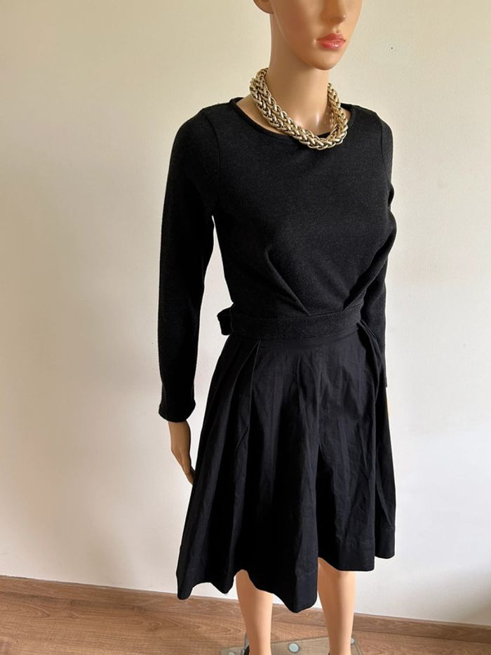 Robe d’hiver grise foncée noire neuve Naf Naf taille XS - photo numéro 2