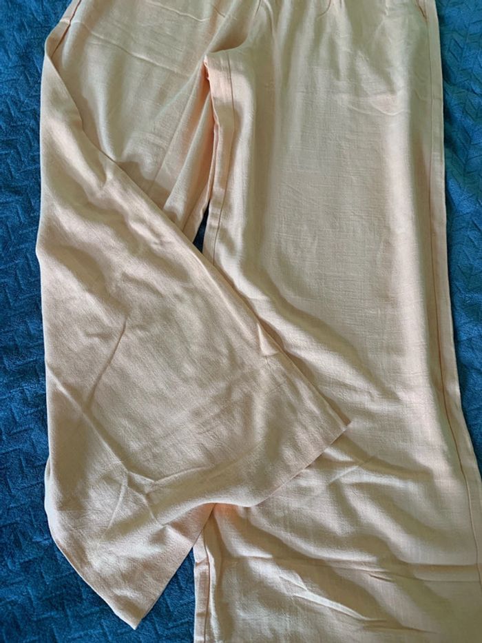 Pantalon large orange taille M - photo numéro 2