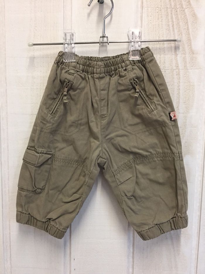 Pantalon kaki doublé - 6m