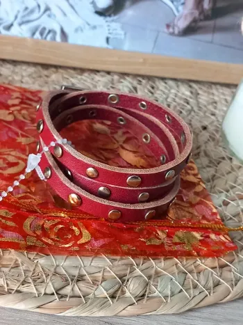 Bracelet ikita neuf en cuir