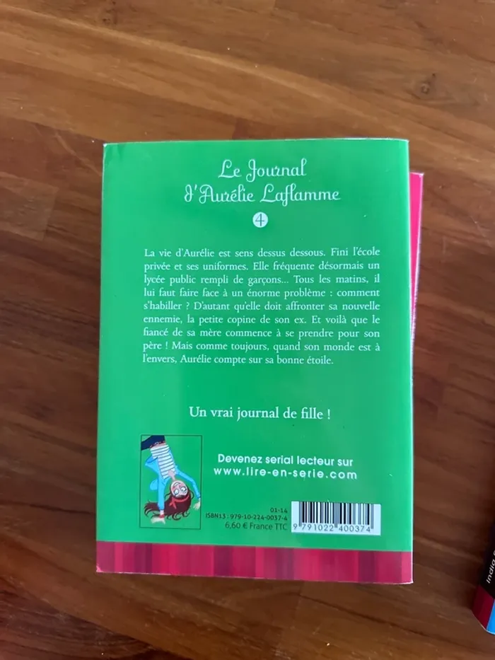 Lot de trois livres, le journal journal d’Aurélie Laflamme - photo numéro 4