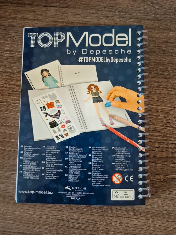 Lot de 2 carnets Top Model Pocket - photo numéro 16