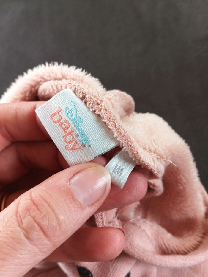 Sweat à capuche Fille 1 mois Minnie et Mickey Disney Baby - photo numéro 3