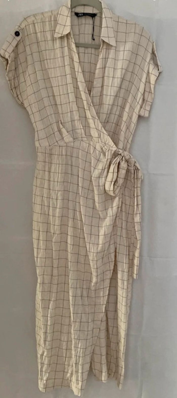 Robe légère portefeuille carreaux fenêtres - photo numéro 14