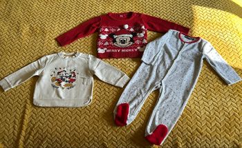 Lot de vêtements thème Noël bébé garçon 18 mois