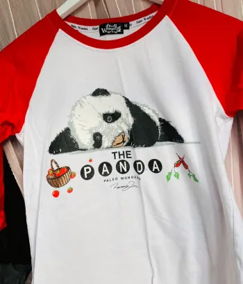 # tee-shirts manches longues panda#