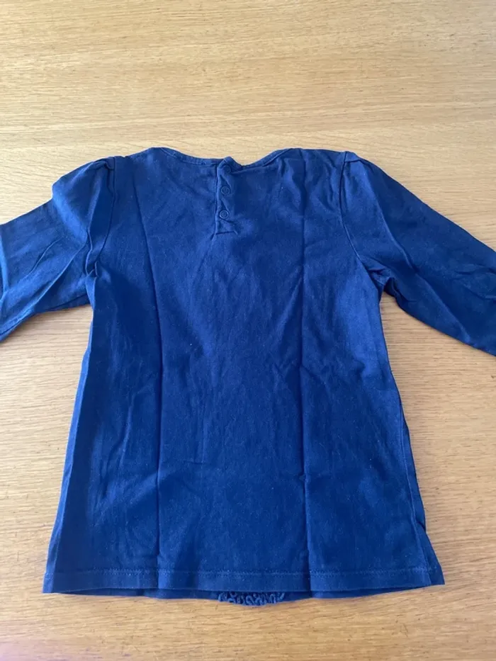 T-shirt manches longues dpam 6 ans - photo numéro 3
