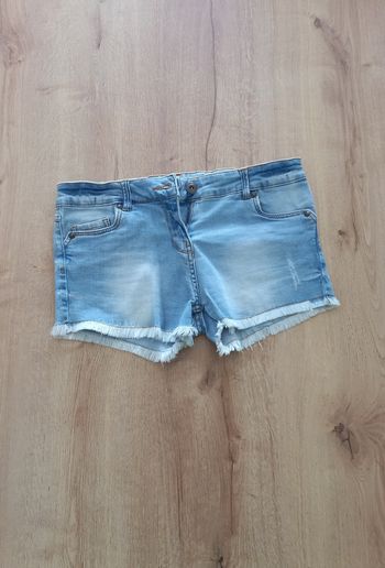 Short taille basse en jean " Gémo "
