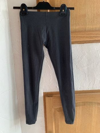 Legging gris 10 ans