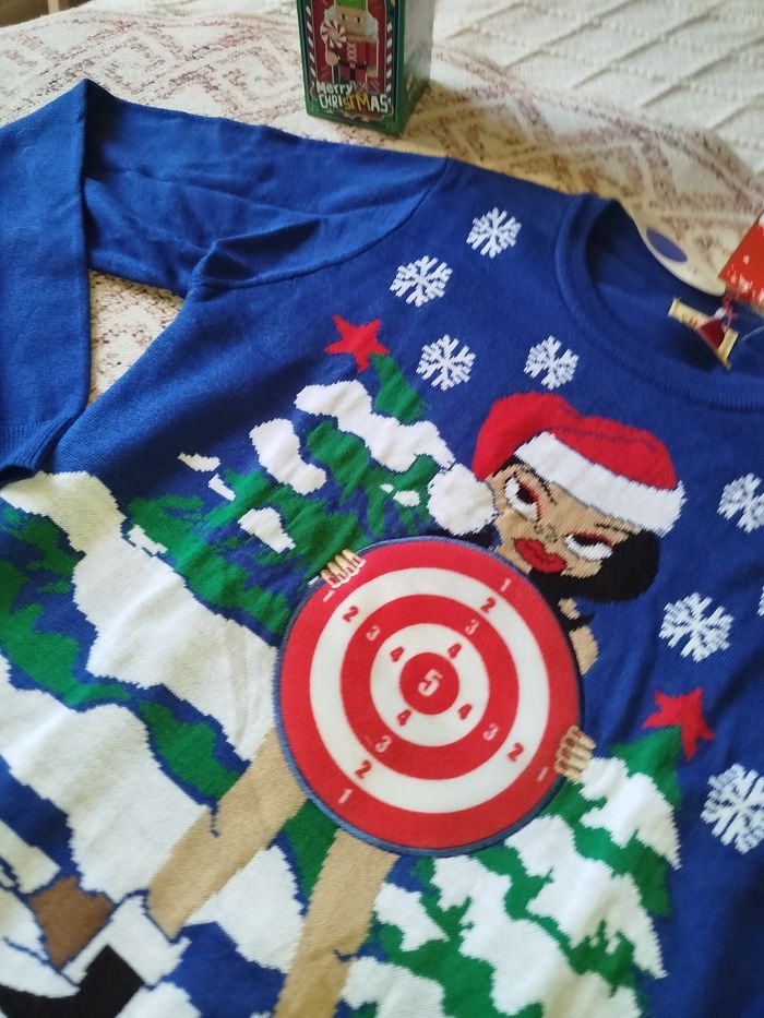 Pull de Noël mixte taille M - photo numéro 2