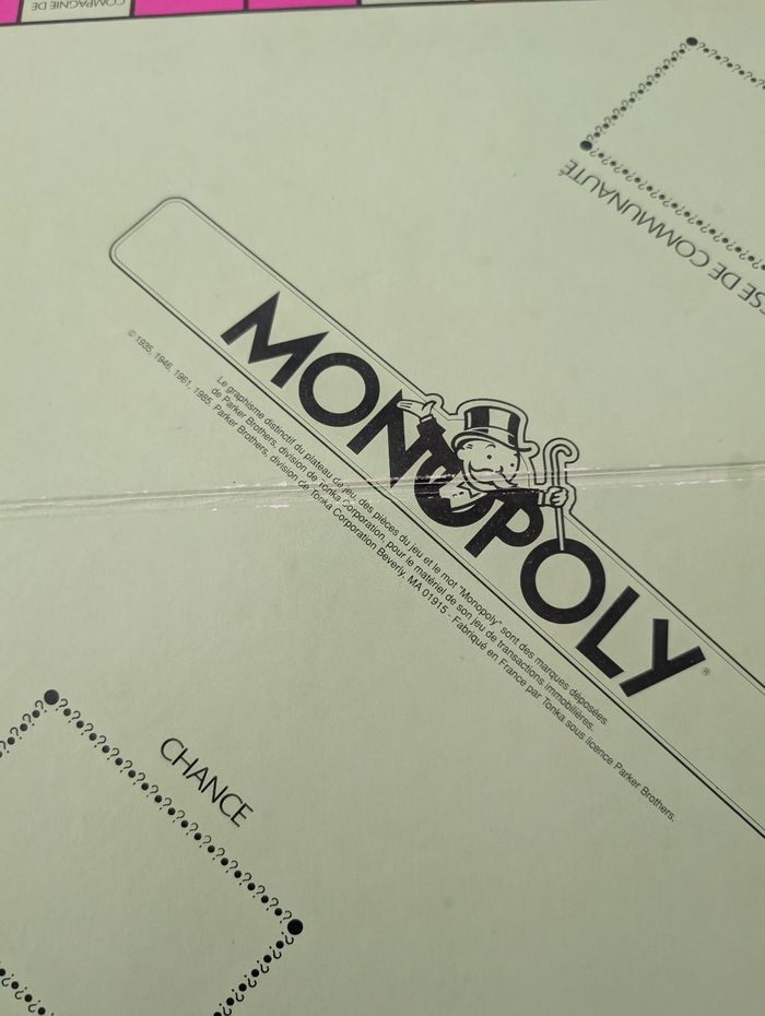Jeu de société : Monopoly 1985 - photo numéro 7