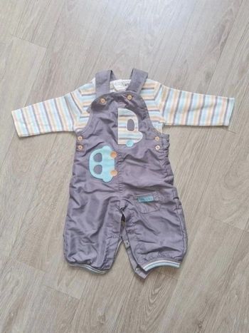 Ensemble salopette et pull