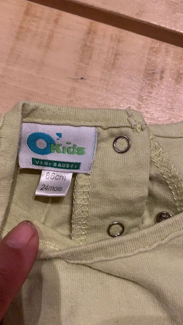 Tee-shirts manche courte vertbaudet 24 mois - photo numéro 3