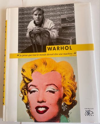 Livre Warhol - découvrons l'art 