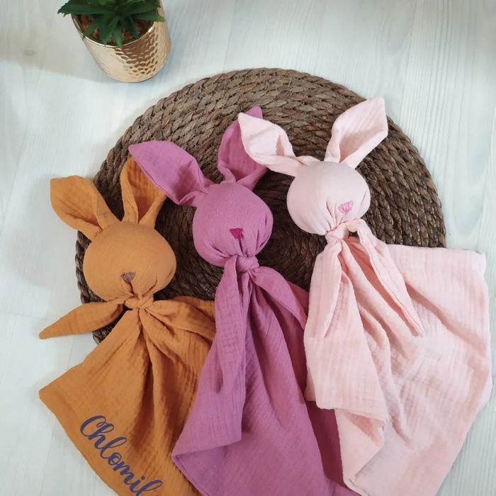 Doudou lange lapin - photo numéro 2