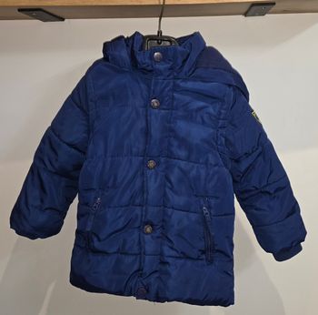 Doudoune interieur polaire bleu 3 ans