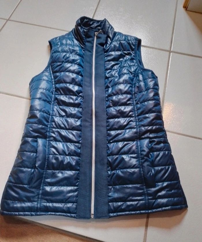 Veste sans manches femme bleu - photo numéro 8