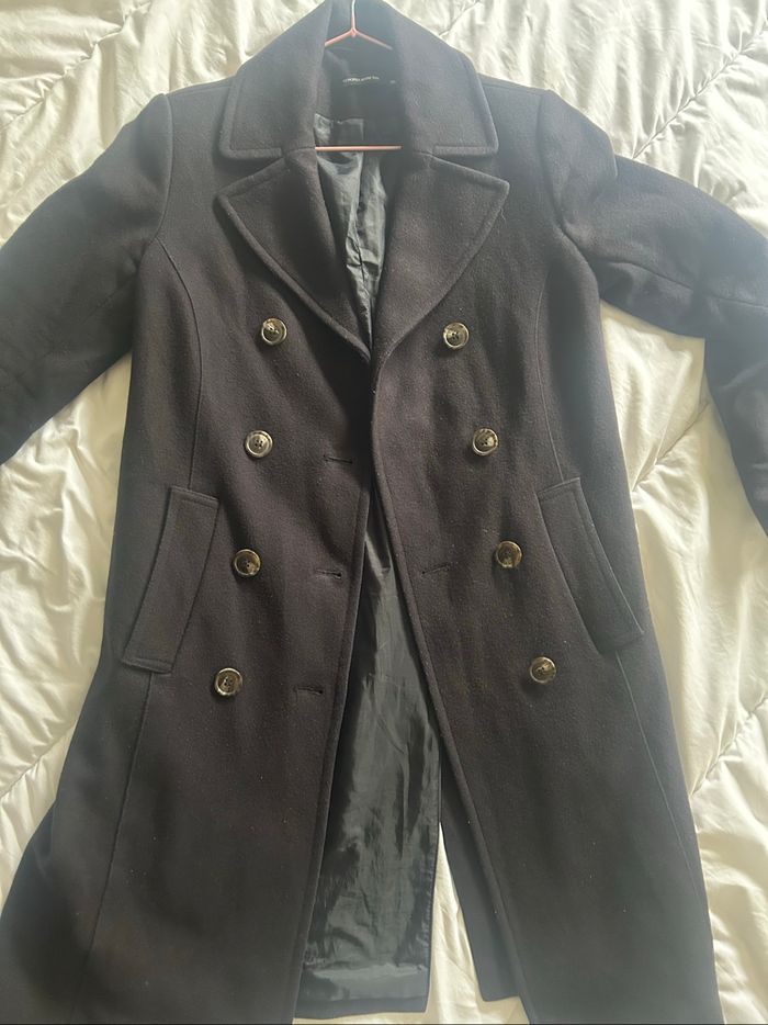 Manteau femme long Monoprix Taille 36 élégant - photo numéro 8