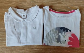 Lot tee-shirts manches courtes