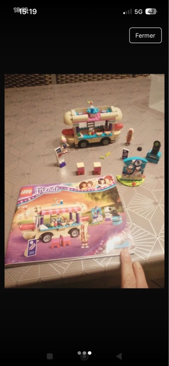 Lego 41129 camionnette hot dog par d attraction - photo numéro 3