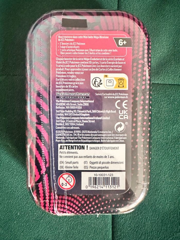 Pokémon tins mega évolution ME01 - photo numéro 2