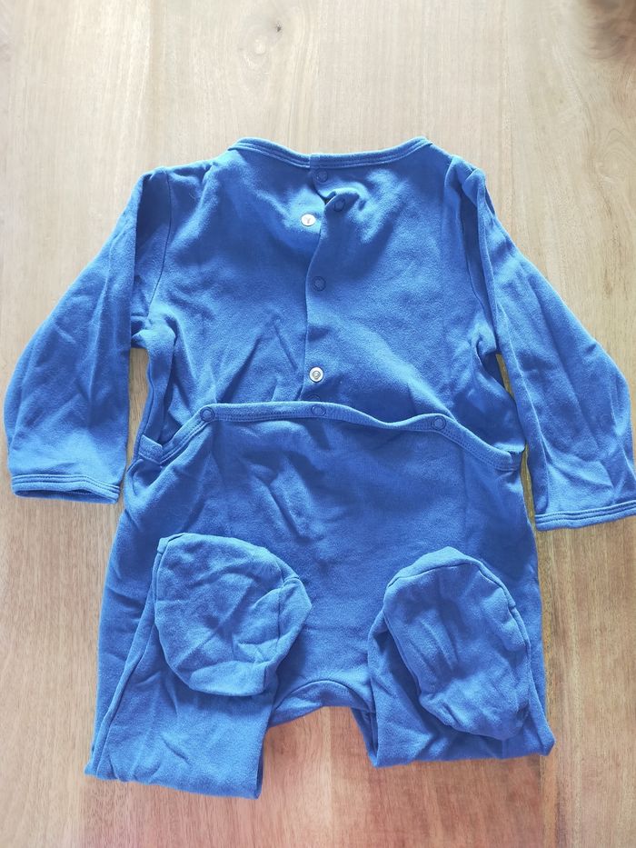 Lot de 2 pyjamas bleus 18 mois - photo numéro 4
