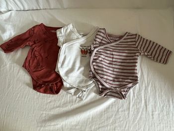 Lot de 3 bodys manche longue
