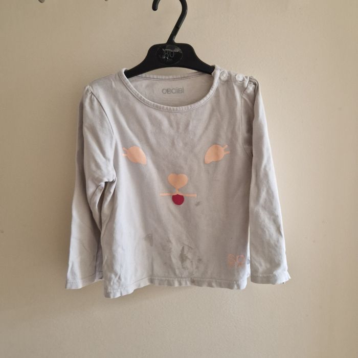 2/3 ans tee-shirt manches longues - photo numéro 1