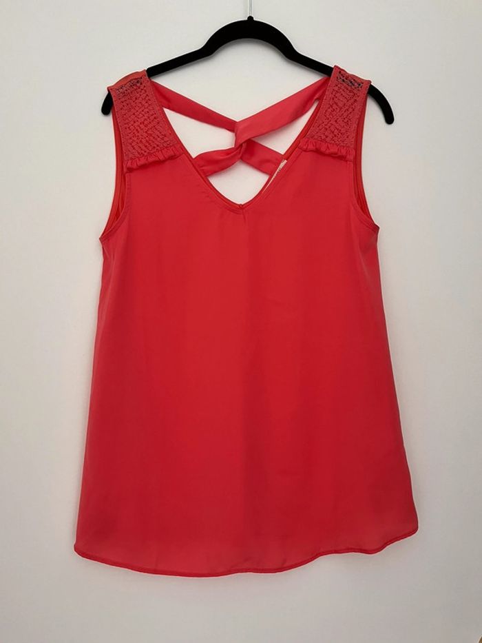 Top bi matière Camaïeu taille M/38/10