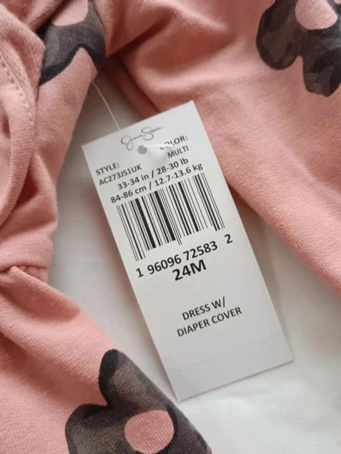 Robe + bloomer Jessica Simpson 2 ans 86cm neuve - photo numéro 5