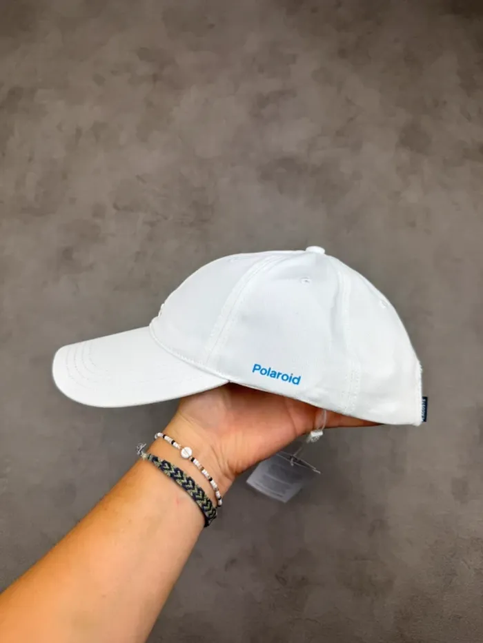 Casquette Lacoste Polaroïd Blanche Neuve - photo numéro 3