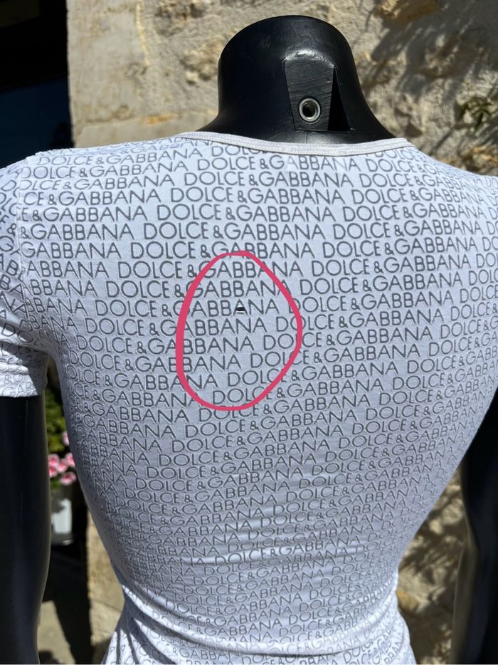 Haut Dolce & Gabbana logo all-over – Taille XS - photo numéro 9