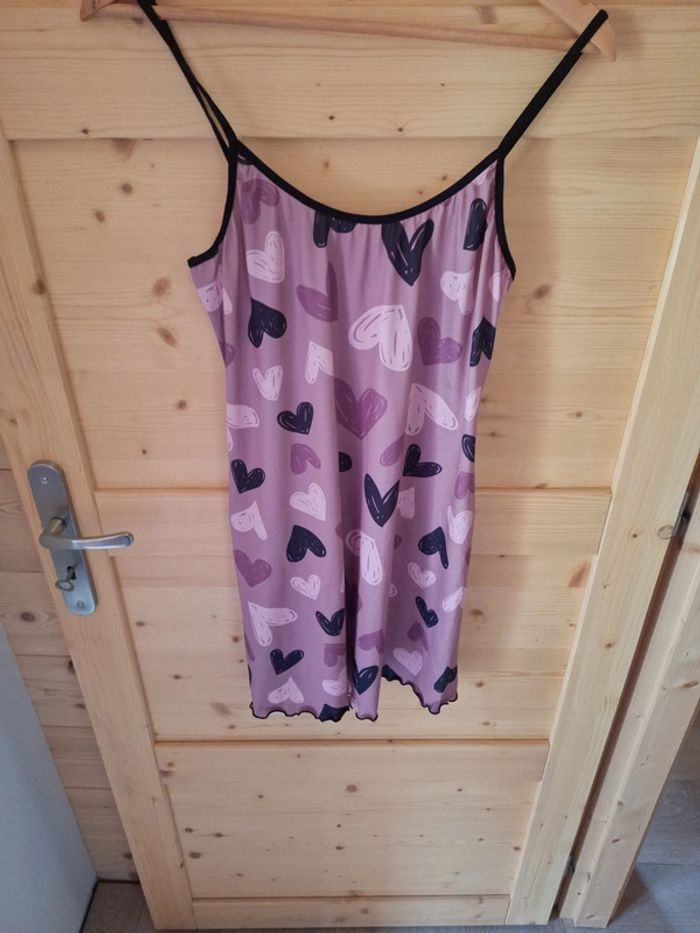 Pyjama rose a cœur