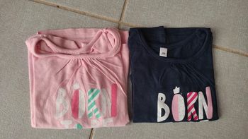 Lot de 2 t-shirts ML T.18 M