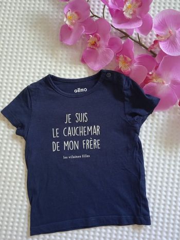 T-shirt Gémo 12mois