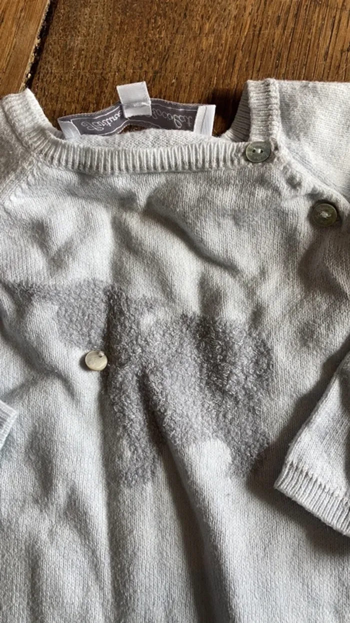 Pull tartine et chocolat 6mois - photo numéro 2