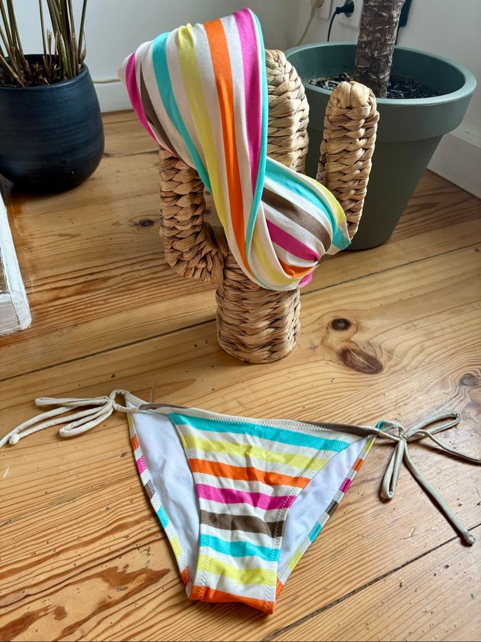 Maillot de bain 2 pièces taille M - photo numéro 3