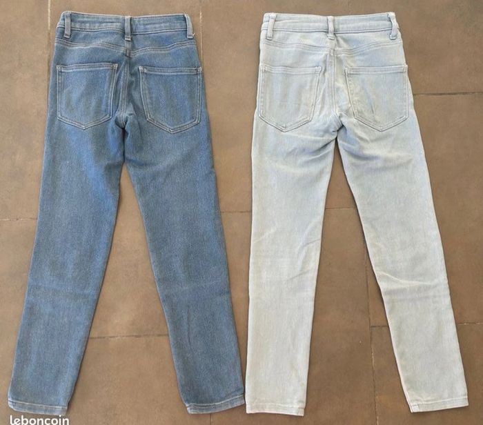 Lot 2 jeans skinny taille 30 (10/12 ans) - photo numéro 2
